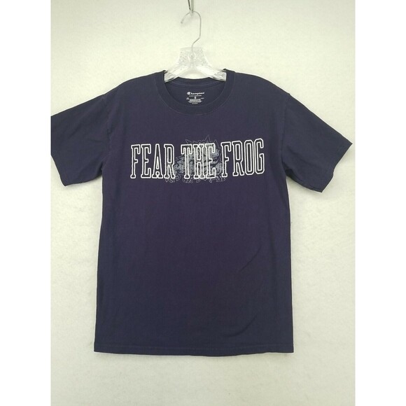 TCU Horned Frogs Mens Shirt Purple Small S  Short Sleeve Fear the Frog Graphic - Picture 1 of 10